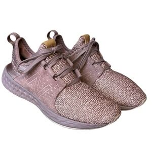 NEW BALANCE Fresh Foam Cruz Knit/Suede  Sneakers Pink Lush WCRUZOL Womens Size 7